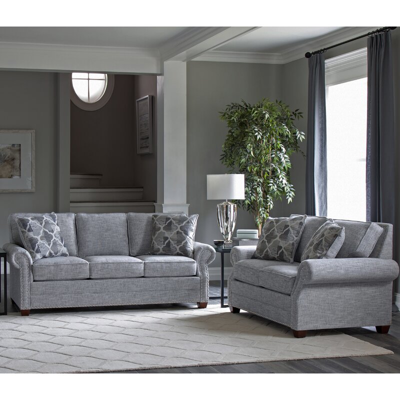 Canora Grey Peebles 2 Piece Sleeper Living Room Set Wayfair